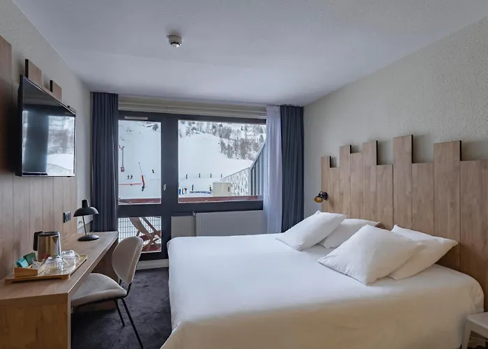 Les 2 Alpes L'oree Des Pistes Hotell Les Deux Alpes